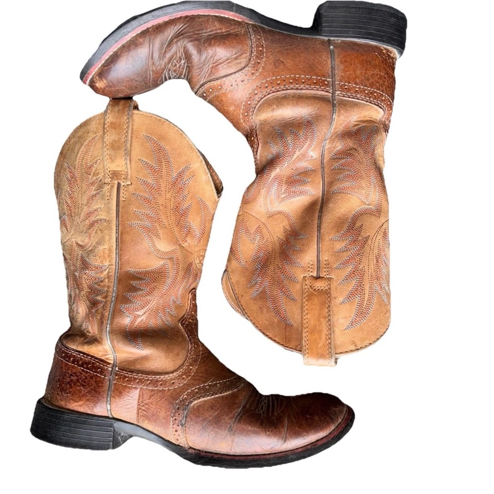 Ariat Men's Heritage Stockman Western Boot Cowboy Size 8 D